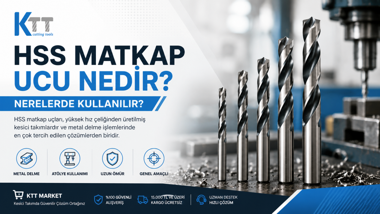 HSS Matkap Ucu Nedir? Nerelerde Kullanılır?
