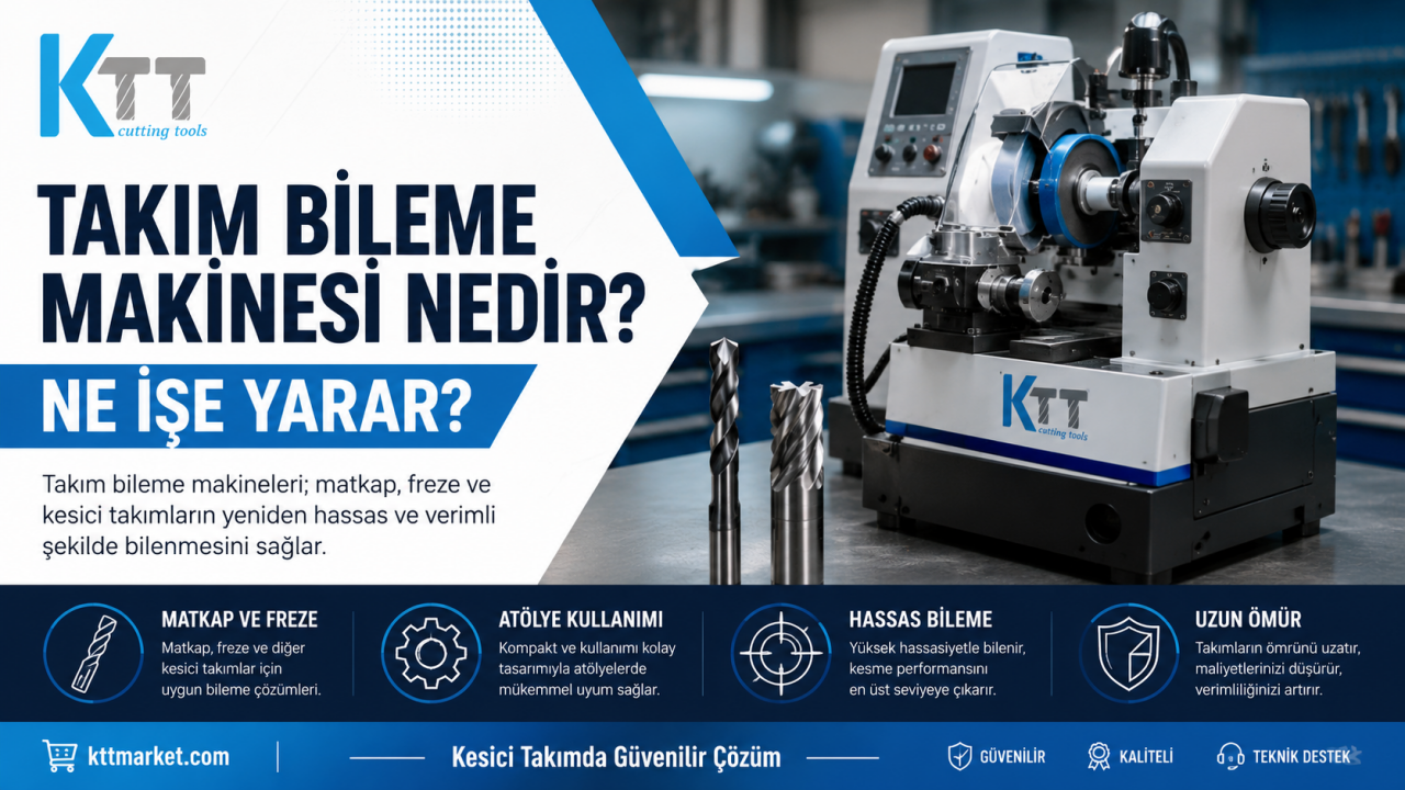  Takım Bileme Makinesi Nedir? Ne İşe Yarar?
