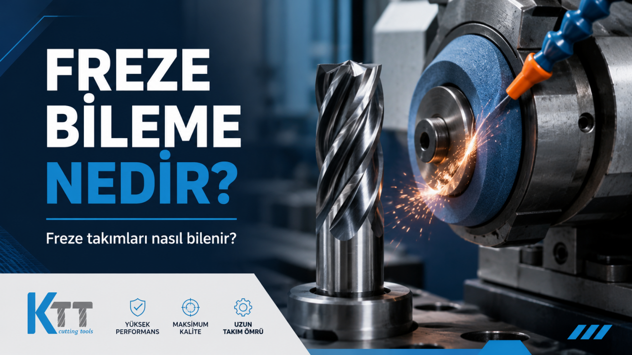 Freze Bileme Nedir? Freze Takımları Nasıl Bilenir?