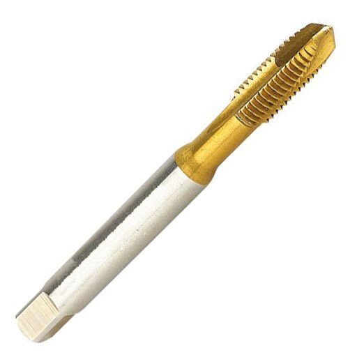 HSS Tin Kaplı İnce Diş Düz Makina Kılavuzu