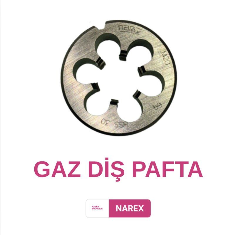 Narex Gaz Diş Pafta - G1 1/2