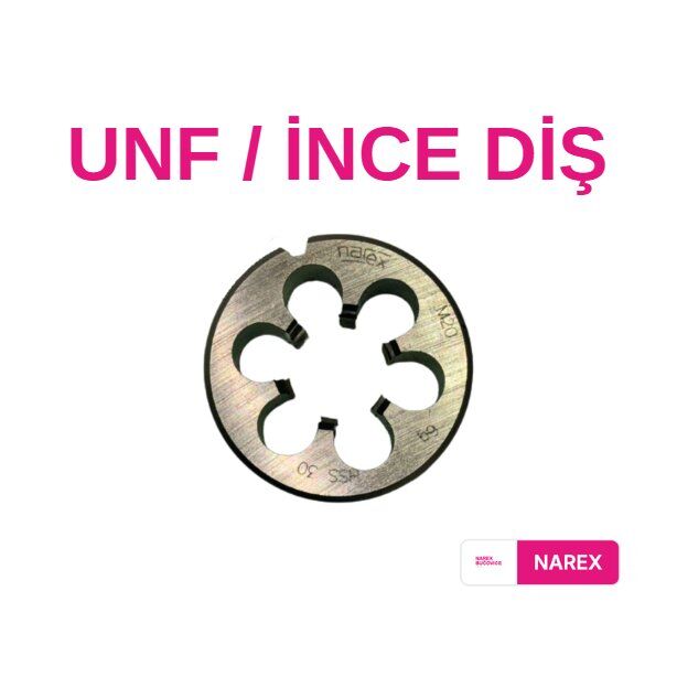 Narex UNF İnce Diş Pafta - UNF 3/4