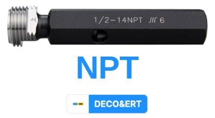 ERKEK VİDA MASTARI NPT 1 1/4 2B