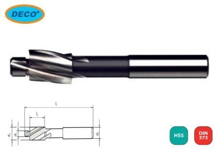Deco Sabit Pilotlu Havşa Freze M6