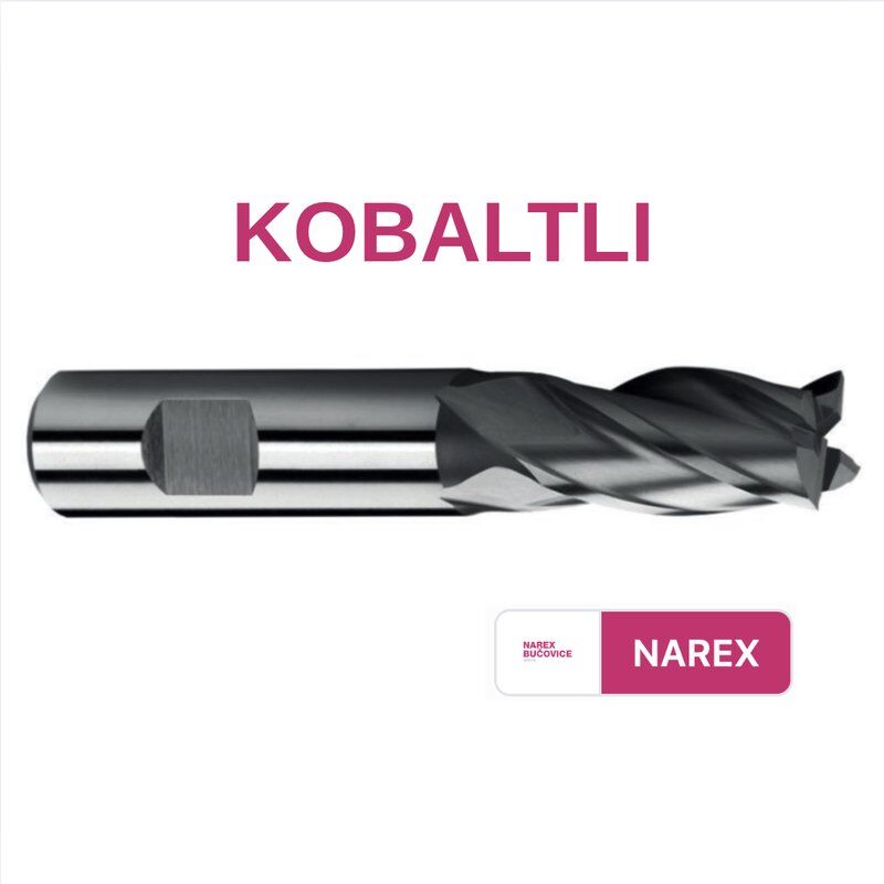 28 MM NAREX PARMAK FREZE HSS-Co8 DIN844K