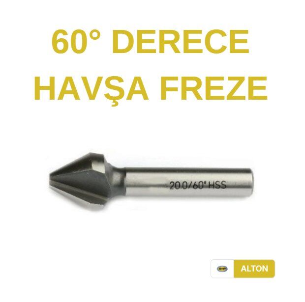 Alton 60° Havşa Freze Q20,5