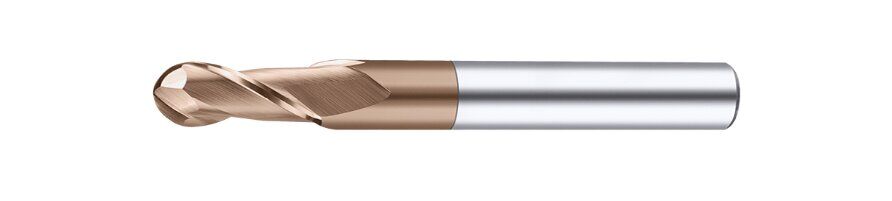 8MM 55HRC UZUN KARBÜR KÜRE FREZE BOY:100MM ERİC