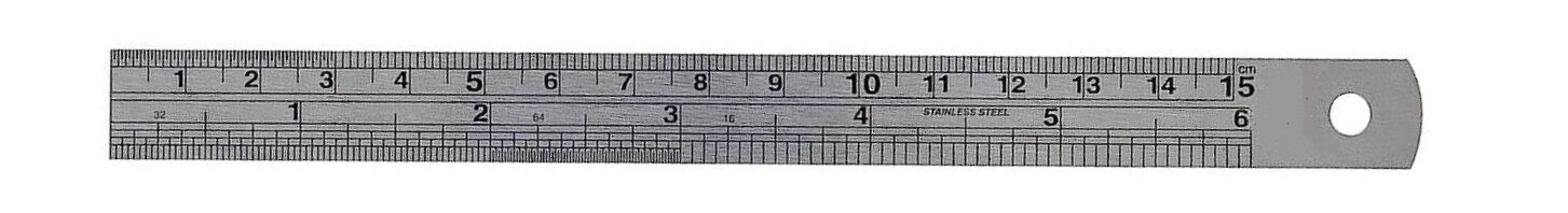 200*26MM PASLANMAZ ÇELİK CETVEL ERİC