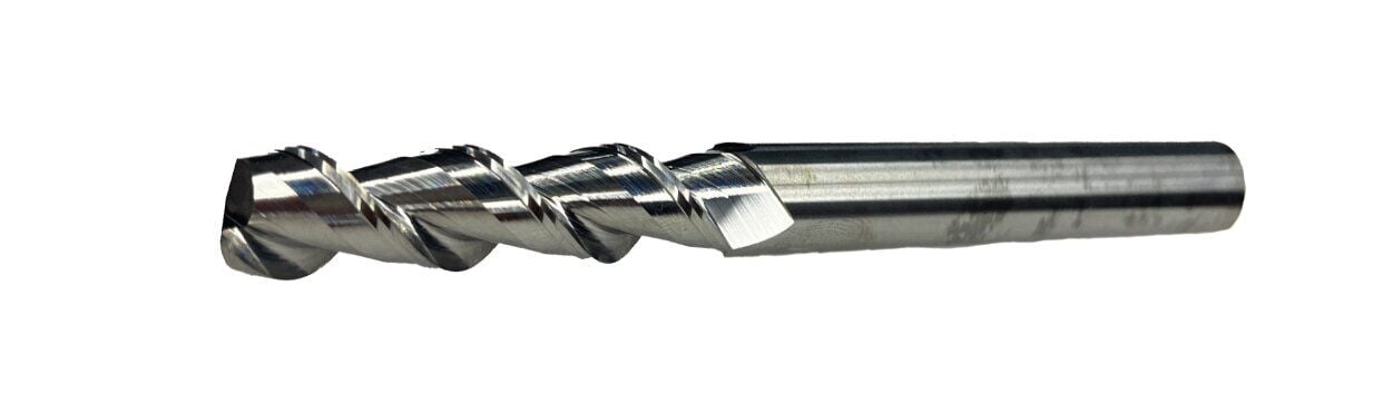 10MM UZUN 2 AĞIZ ALÜMİNYUM KARBÜR FREZE BOY:100MM ERİC
