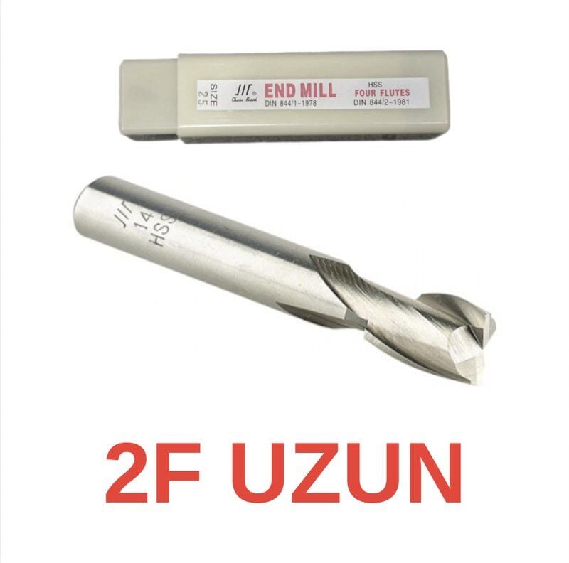 20 MM İKİ AĞIZLI UZUN PARMAK FREZE