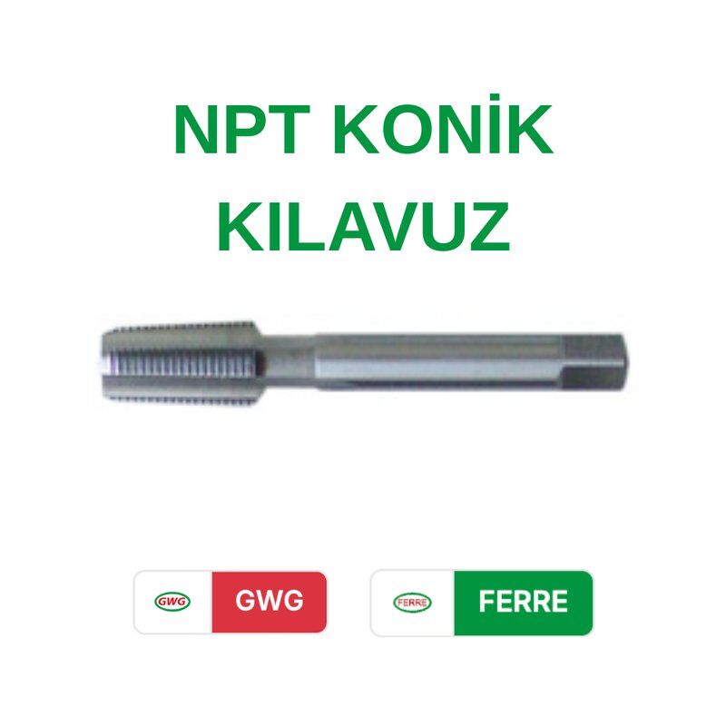 GWG NPT 3/8 Konik Kılavuz
