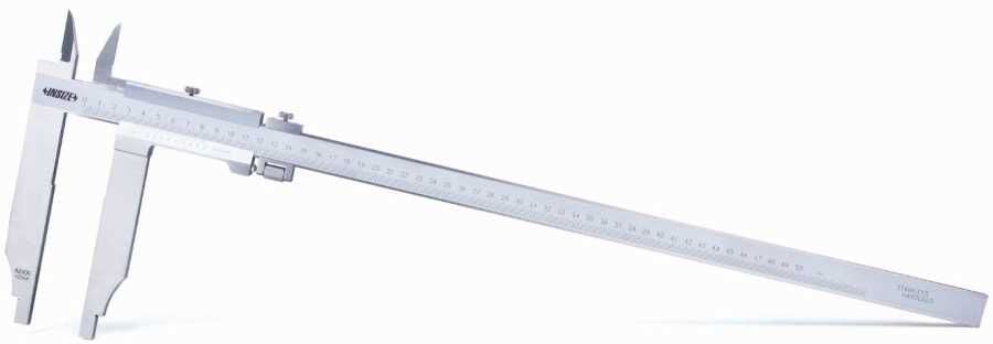 Mekanik Kumpas Çift Çeneli, İç Çap Ölçer Çene:150mm 0-500mm 0,02mm / 0.001''