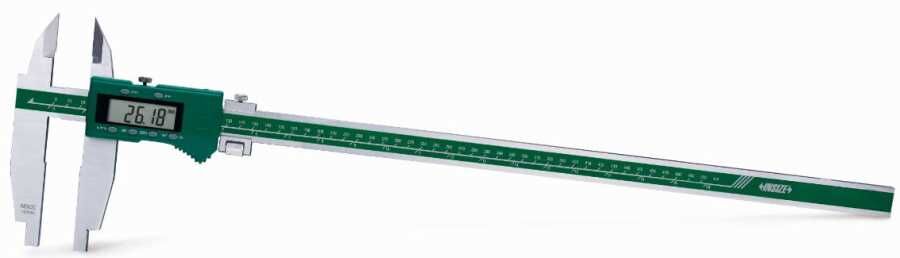 Dijital Kumpas Çift Çeneli / İç Çap Ölçer, Çene:100mm 0-500mm/0-20'' 0.01mm