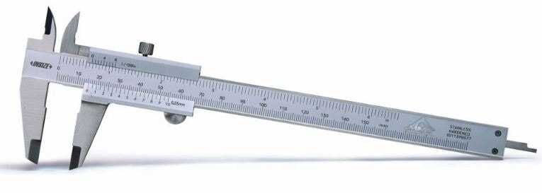 Mekanik Kumpas Sert Ölçüm Ağızlı 0-150mm 0,05mm