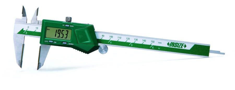 Dijital Kumpas Sert Ölçüm Ağızlı 0-150mm/0-6'' 0.01mm