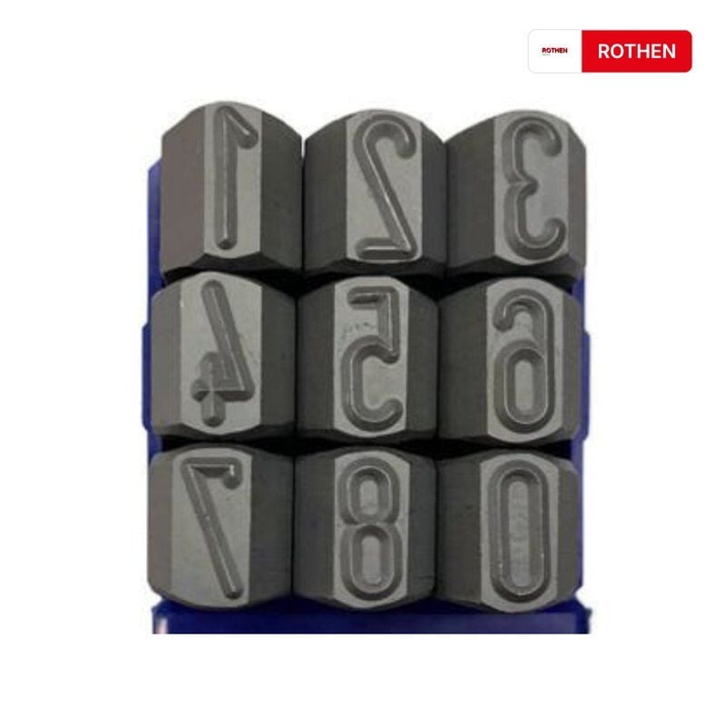 20 mm ROTHEN ÇELİK RAKAM TAKIMI