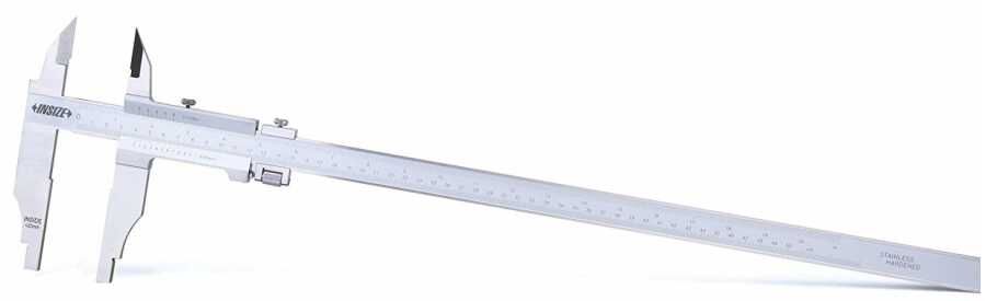 Mekanik Kumpas Çift Çeneli, Çene Boyu: 100mm 0-500mm 0,05mm / 1/128''