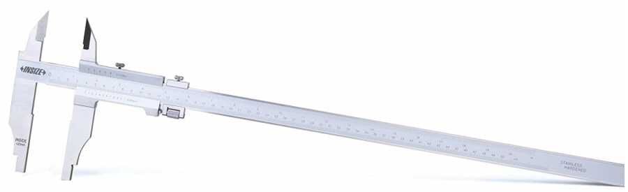 Mekanik Kumpas Çift Çeneli, Çene Boyu: 100mm 0-500mm 0,05mm / 1/128''