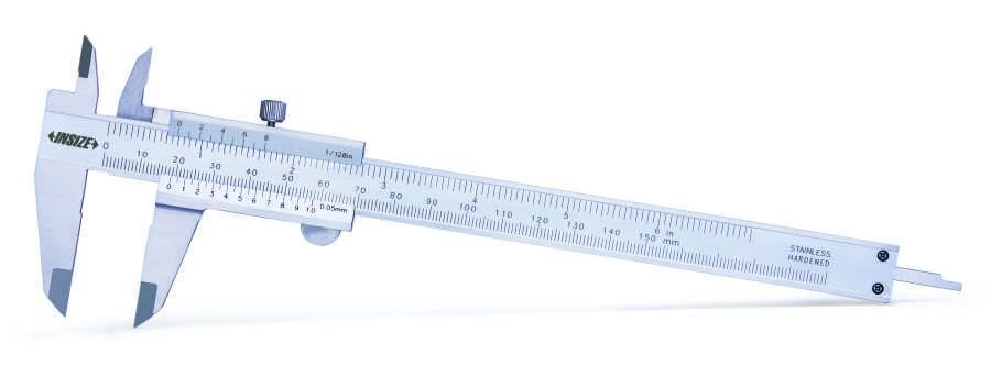 Mekanik Kumpas Standart Model 0-150mm/0-6'' 0.05mm/1/128''