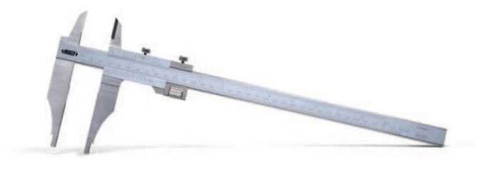 Mekanik Kumpas Çift Çeneli, Çene Boyu: 60mm 0-300mm 0,02mm