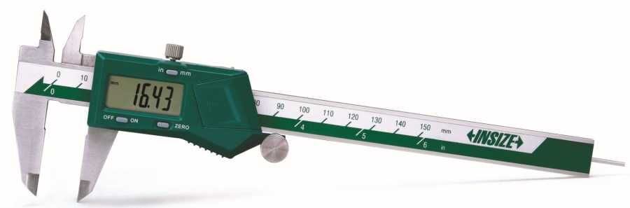 Dijital Kumpas (Yuvarlak Derinlik Çubuklu) 0-150mm/0-6'' 0.01mm
