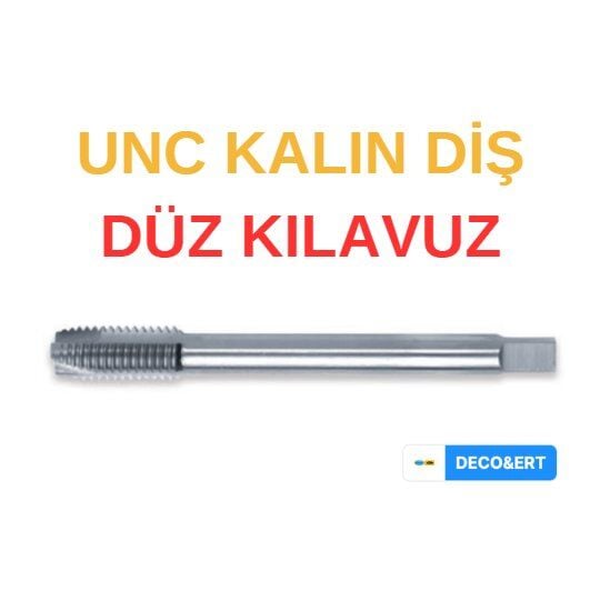 ERT UNC Kalın Diş Düz Makine Kılavuzu - UNC 5/8