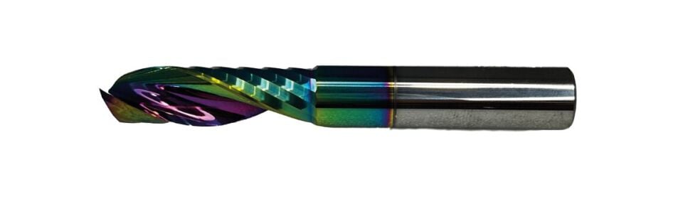 6MM TEK AĞIZ ALÜMİNYUM KARBÜR FREZE KESME BOY:32MM ERİC