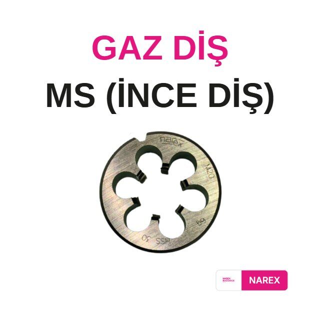 Narex Gaz Diş Pafta MS - G 3/8