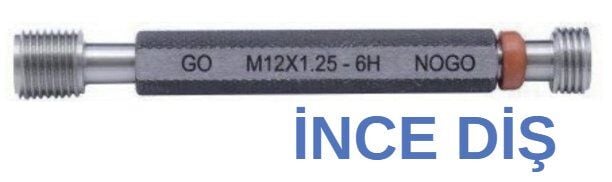 ERKEK VİDA MASTARI M14X1,25 6H