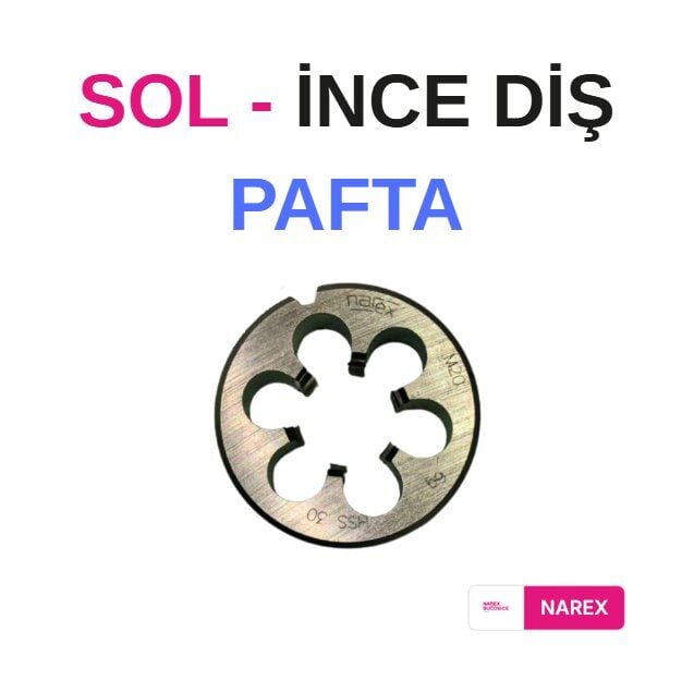 Narex Sol İnce Diş Pafta - M16X1,25